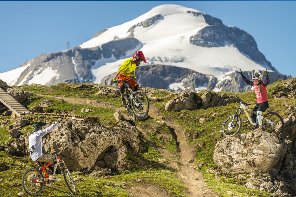 randonnee vtt tignes