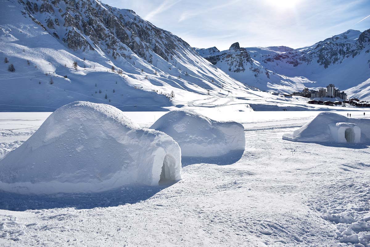 Village igloo à Tignes 