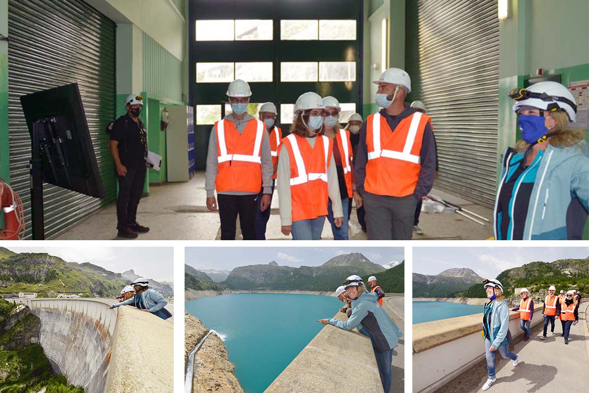 Visites du barrage de Tignes intérieur et extérieur