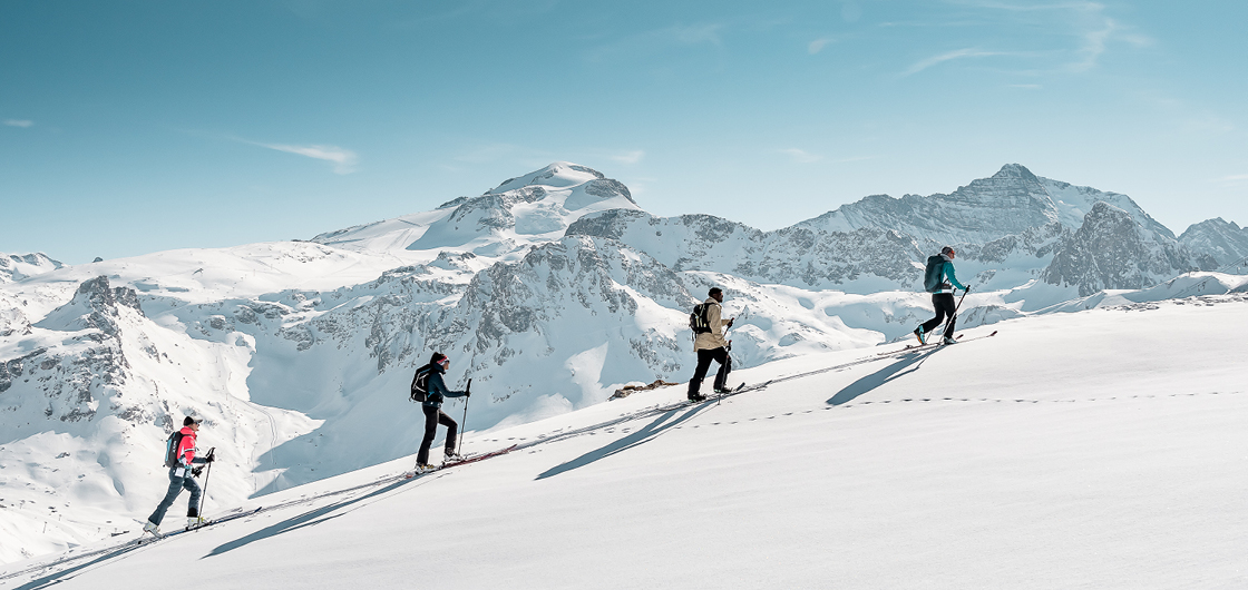 Challenge à Tignes - Ski de randonnée