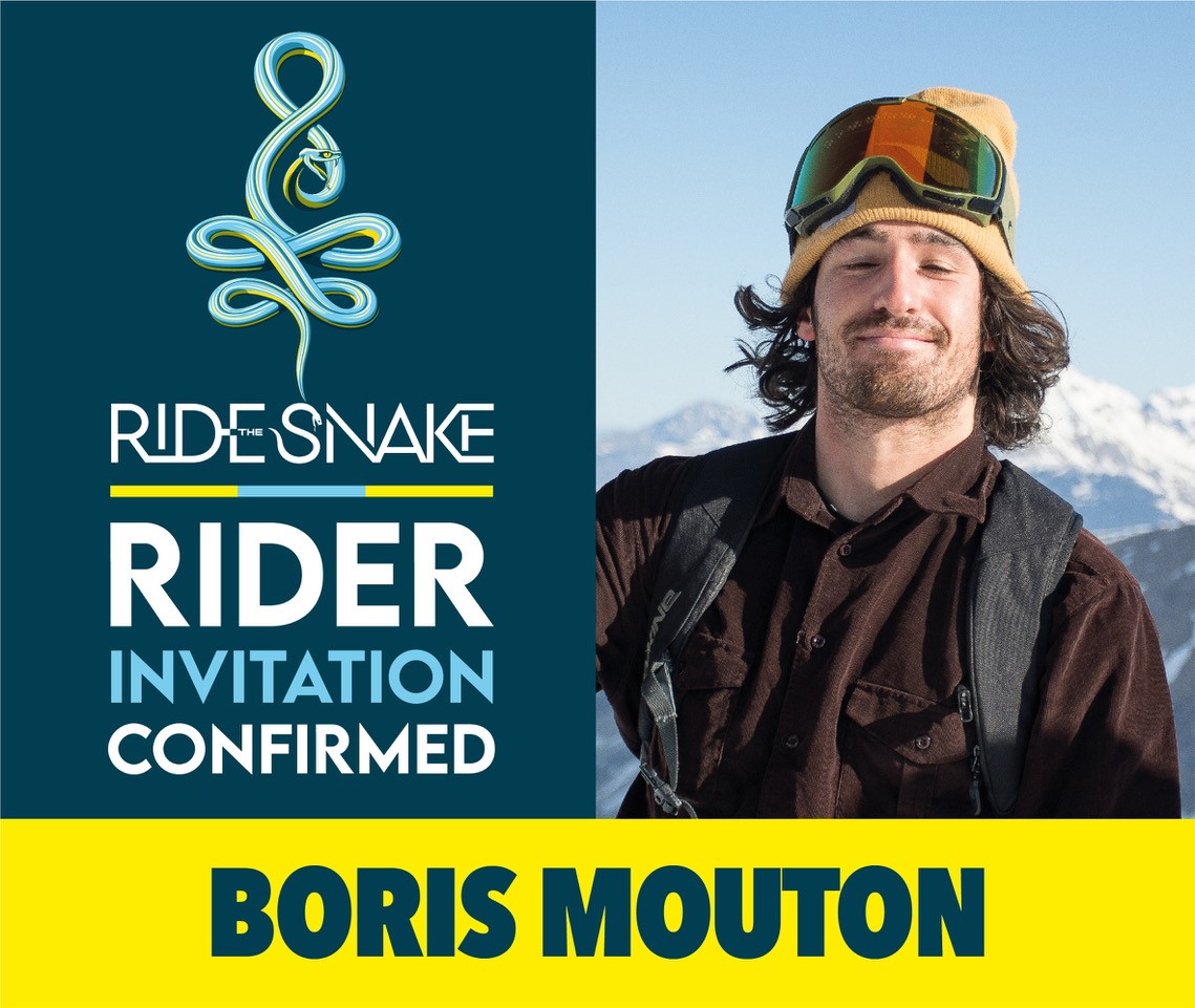 Boris Mouton Ride the Snake Tignes 2022