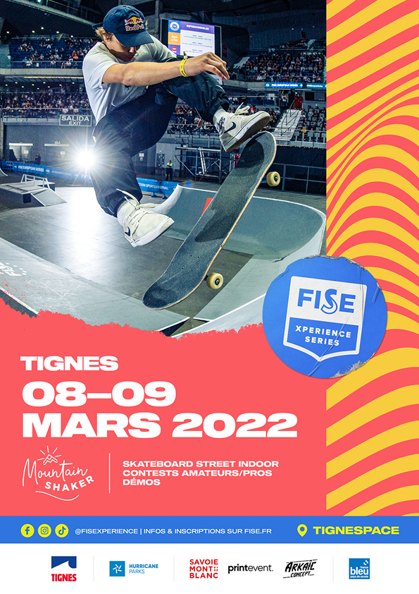 Affiche FISE Xperience Series - Tignes Mountain Shaker 2022