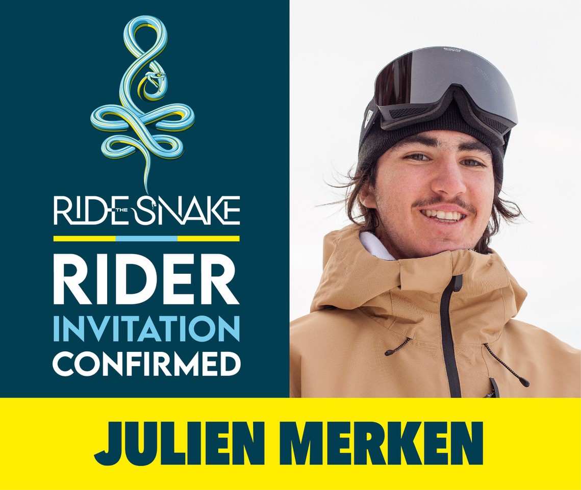 Julien Merken Ride the Snake Tignes 2022