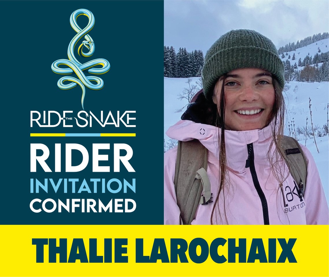Thalie Larochaix Ride the Snake Tignes 2022