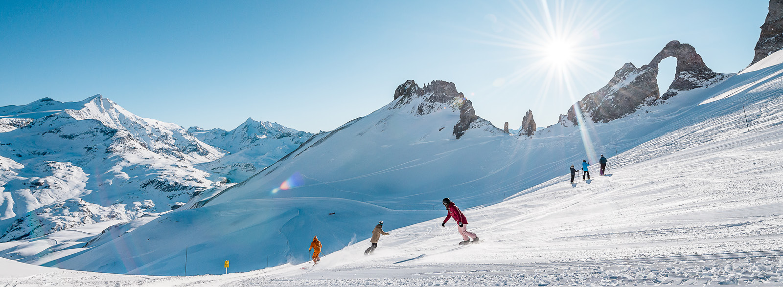 Profiter du domaine skiable de Tignes pendant le printemps