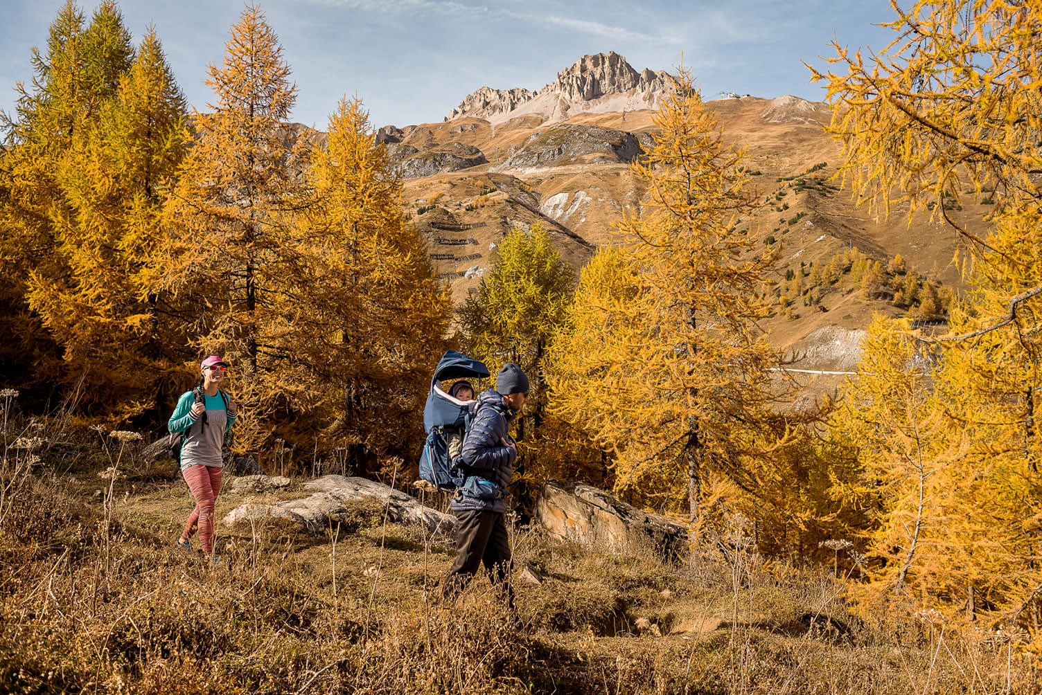 Balade en montagne en famille à Tignes