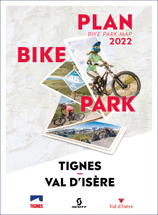 Plan Bike Park 2022 Tignes