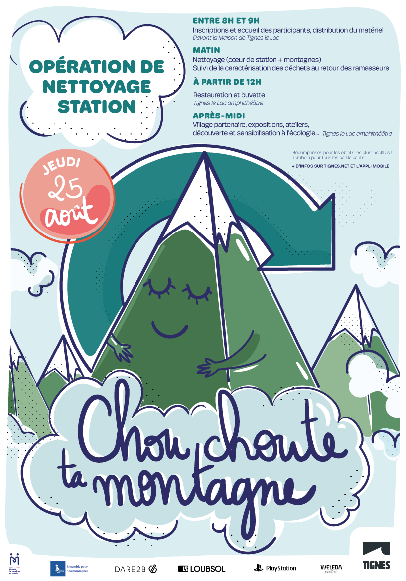Affiche Chouchoute ta Montagne 2022