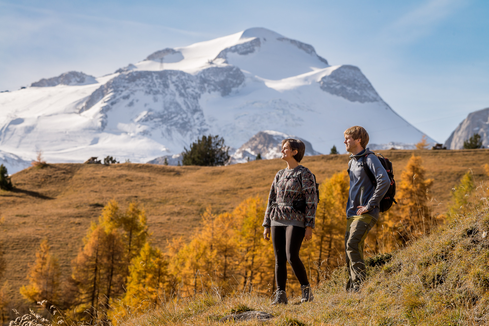 Balade à Tignes en automne