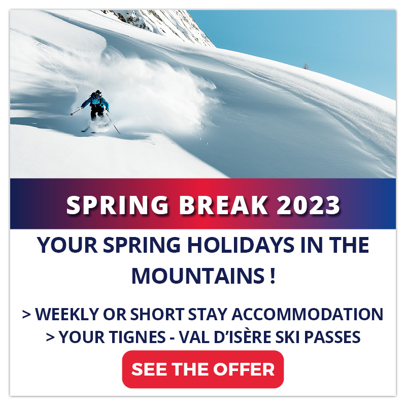 Spring break - Water slide Tignes
