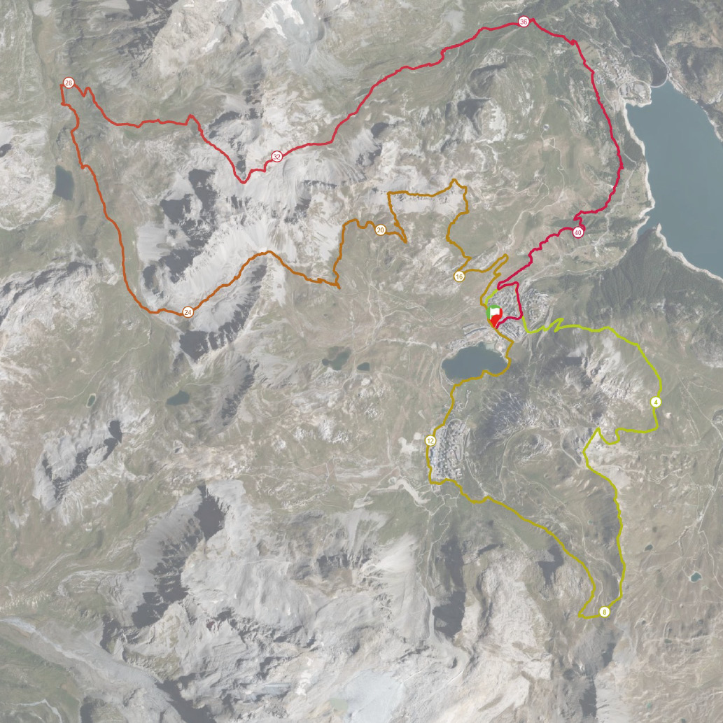 Parcours CIMALP Tignes Trail