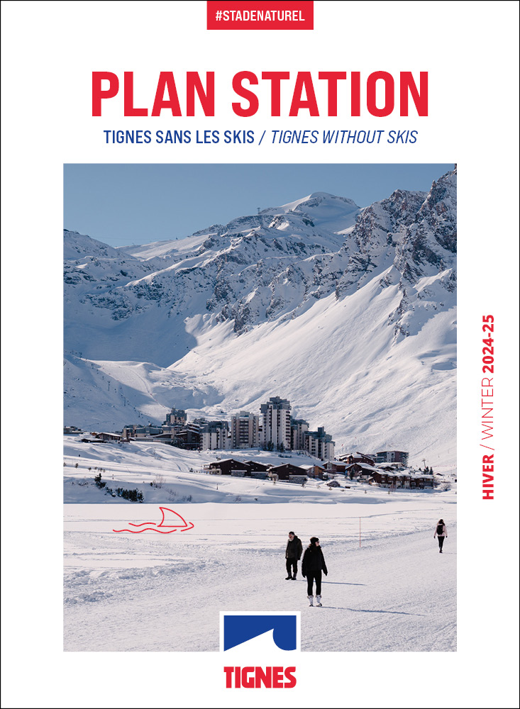 Plan de la station de Tignes