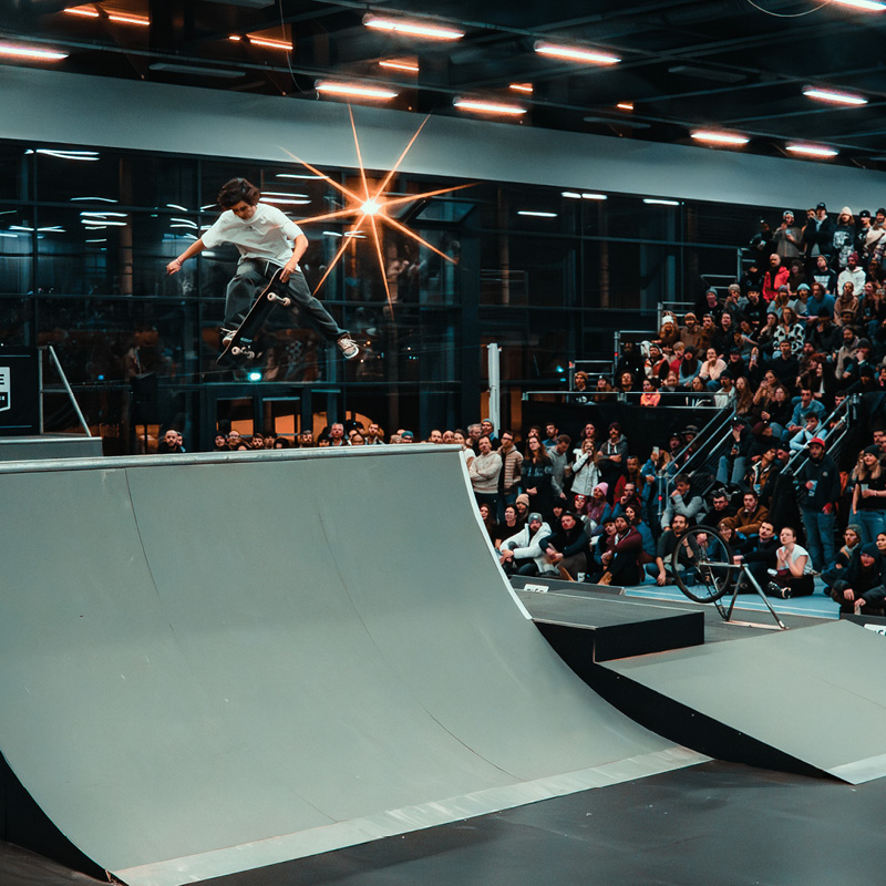 FISE skateboard Tignes