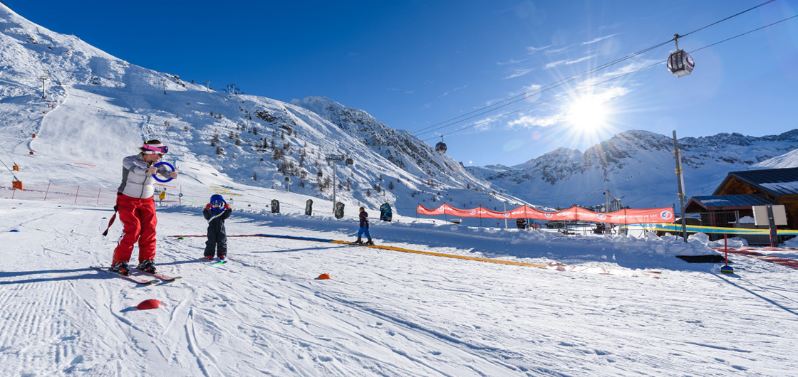 Le Vrai-Faux du ski avec les tout-petits