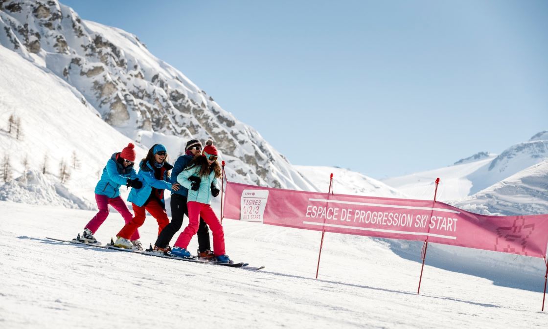 Pourquoi choisir Tignes pour débuter le ski ?