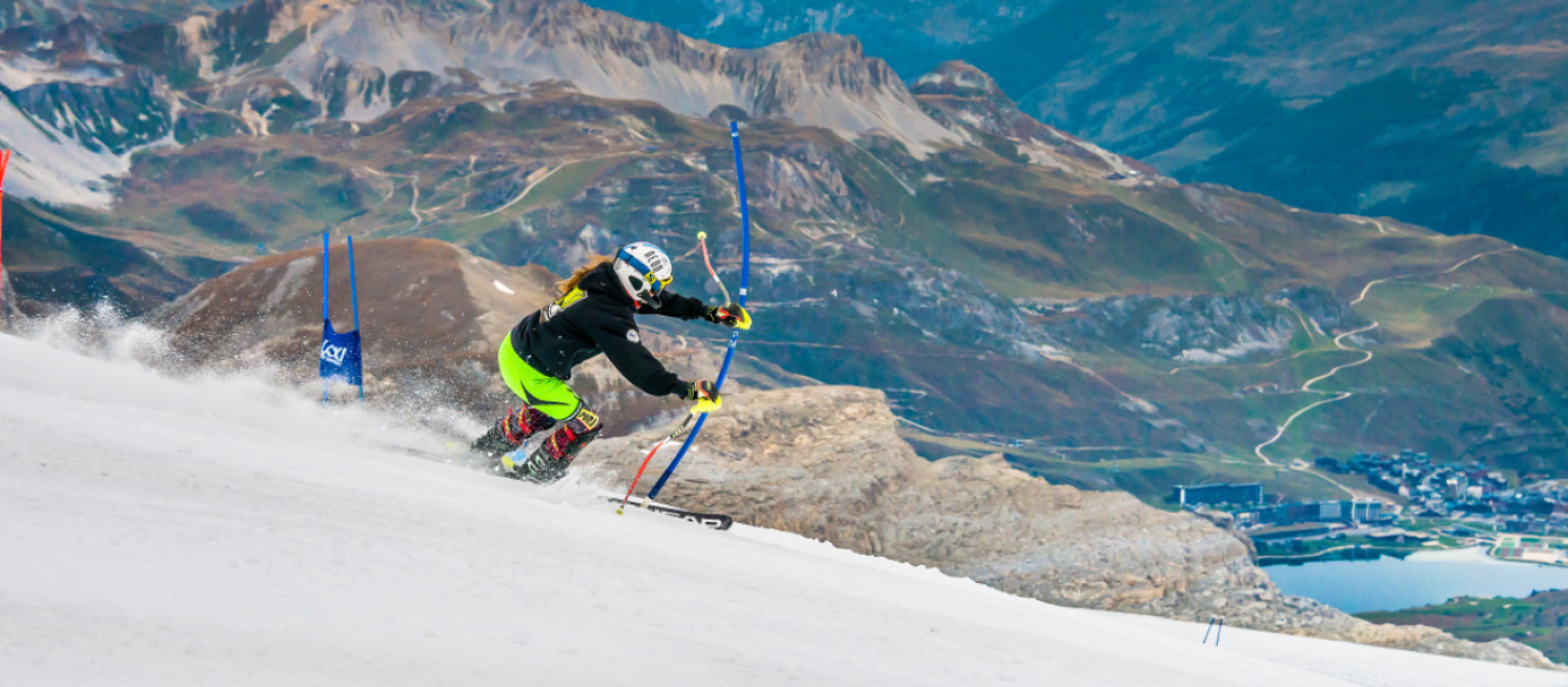 Où skier en octobre : Tignes, skier en automne sur le glacier