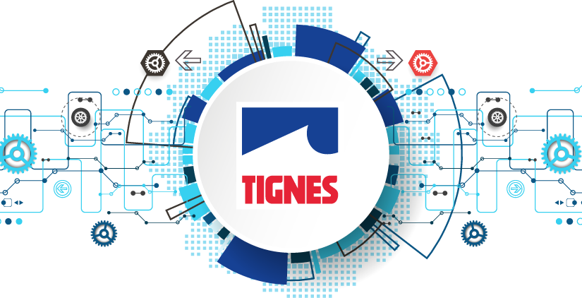 Tignes tech logo