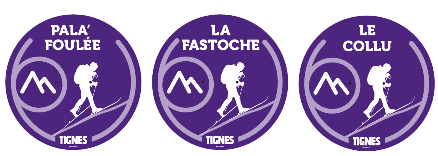 Balises Ski De Randonnée À Tignes